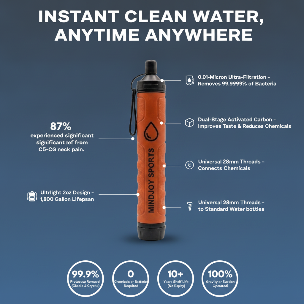Blackout Water Survival Straw